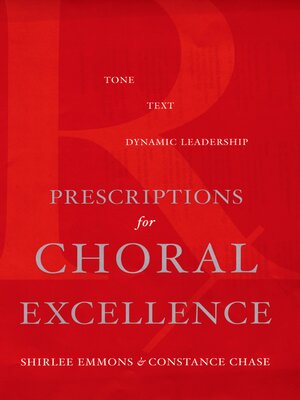 cover image of Prescriptions for Choral Excellence